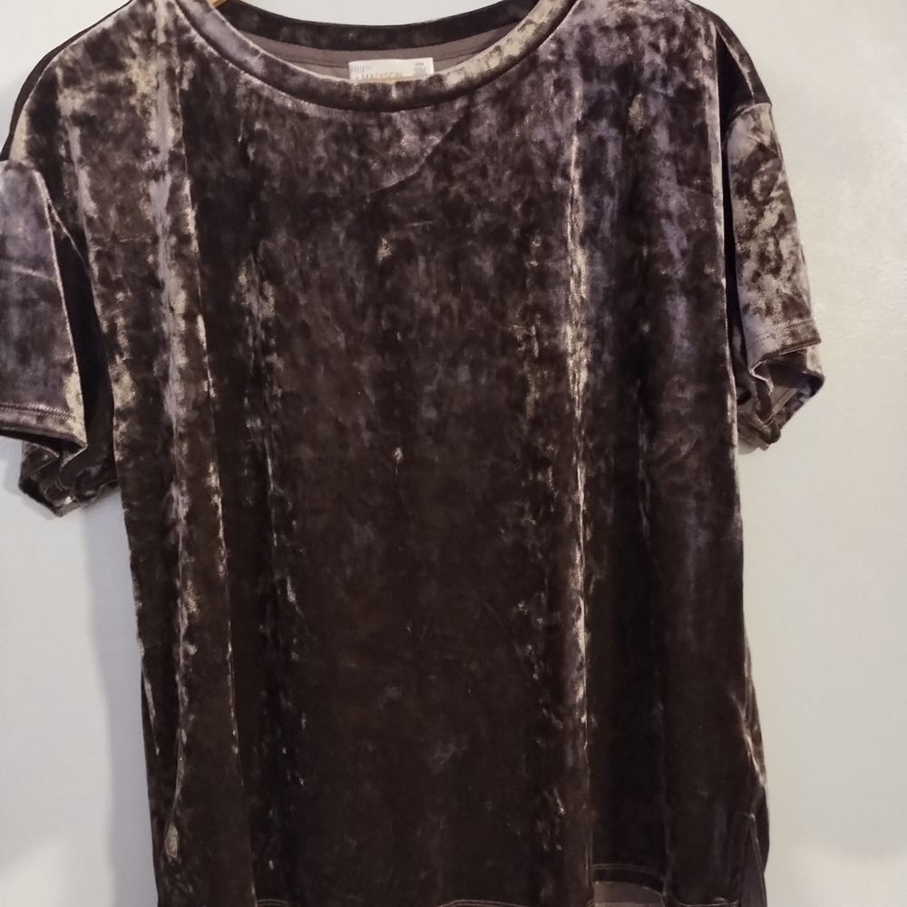 Velvet Brown Women's Top